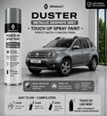 Renault Duster Metallic Graphite Grey Touch Up Spray Paint – OEM Color Match | LIHA Aerosols 500ml