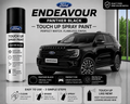 Ford Endeavour Panther Black Touch Up Spray Paint – OEM Color Match | LIHA Aerosols 500ml