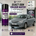 Toyota Etios Classic Grey | OEM Color Match | Professional Base Coat Spray Paint | 500ml