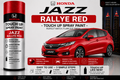 Honda Jazz Rallye Red Touch Up Spray Paint – OEM Color Match | LIHA Aerosols 500ml