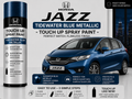 Honda Jazz Tidewater Blue Metallic Touch Up Spray Paint – OEM Color Match | LIHA Aerosols 500ml