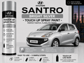 Hyundai Santro Bright Silver Touch Up Spray Paint – OEM Color Match | LIHA Aerosols 500ml