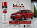 Honda City Habanero Red Touch Up Spray Paint – OEM Color Match | LIHA Aerosols 500ml