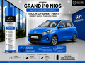 Hyundai Grand i10 NIOS Alpha Blue Touch Up Spray Paint – OEM Color Match | LIHA Aerosols 500ml