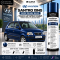 Hyundai Santro Xing Deep Pearl Blue Touch Up Spray Paint – OEM Color Match | LIHA Aerosols 500ml