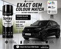 Tata Nexon Tromso Black Touch Up Spray Paint | OEM Automotive Aerosol Paint for Scratch Repair