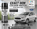 Ford Figo Moondust Silver Touch Up Spray Paint | OEM Automotive Aerosol Paint for Scratch Repair