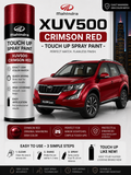 Mahindra XUV500 Crimson Red Touch Up Spray Paint – OEM Color Match | LIHA Aerosols 500ml