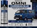 Maruti Suzuki Omni Caribbean Blue Touch Up Spray Paint – OEM Color Match | LIHA Aerosols 500ml