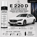 Mercedes-Benz E 220 d Polar White Touch Up Spray Paint – OEM Color Match | LIHA Aerosols 500ml