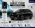 MG Hector Starry Black Touch Up Spray Paint | OEM Automotive Aerosol Paint for Scratch Repair