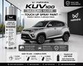 Mahindra KUV100 Dazzling Silver Touch Up Spray Paint – OEM Color Match