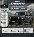 Maruti Suzuki Jimny Gravity Gray Touch Up Spray Paint – OEM Color Match | LIHA Aerosols 500ml