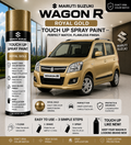 Maruti Suzuki Wagon R Royal Gold Touch Up Spray Paint – OEM Color Match | LIHA Aerosols 500ml