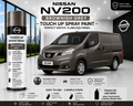 Nissan NV200 Brownish Grey OEM Color Match Touch Up Spray Paint 500ml | LIHA Aerosols Automotive Paint