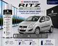 Maruti Suzuki Ritz Silver Grey Touch Up Spray Paint | OEM Automotive Aerosol Paint for Scratch Repair