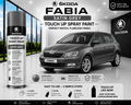 Skoda Fabia Satin Grey Touch Up Spray Paint – OEM Color Match | LIHA Aerosols 500ml