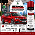 Skoda Octavia Rio Red Touch Up Spray Paint – OEM Color Match | LIHA Aerosols 500ml