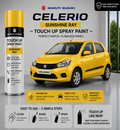 Maruti Suzuki Celerio Sunshine Ray Touch Up Spray Paint – OEM Color Match | LIHA Aerosols 500ml