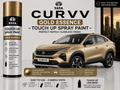 Tata Curvv Gold Essence Touch Up Spray Paint – OEM Color Match | LIHA Aerosols 500ml