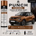 Tata Punch Caramel Touch Up Spray Paint – OEM Color Match | LIHA Aerosols 500ml