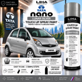 Tata Nano Lunar Silver Touch Up Spray Paint – OEM Color Match | LIHA Aerosols 500ml