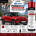 Tata Punch EV Fearless Red Touch Up Spray Paint – OEM Color Match | LIHA Aerosols 500ml