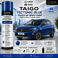 Tata Tiago Tectonic Blue Touch Up Spray Paint – OEM Color Match | LIHA Aerosols 500ml
