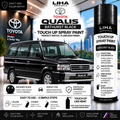 Toyota Qualis Bathurst Black Touch Up Spray Paint – OEM Color Match | LIHA Aerosols 500ml