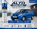 Maruti Suzuki Alto K10 Pearl Blue Touch Up Spray Paint | OEM Automotive Aerosol Paint for Scratch Repair