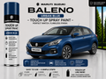 Maruti Suzuki Baleno Urban Blue Touch Up Spray Paint – OEM Color Match | LIHA Aerosols 500ml