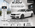 BMW 630d GT Mineral White Touch Up Spray Paint – OEM Color Match