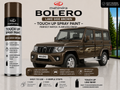 Mahindra Bolero Lakeside Brown Touch Up Spray Paint – OEM Color Match | LIHA Aerosols 500ml