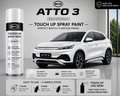 BYD Atto 3 Ski White Touch Up Spray Paint – OEM Color Match | LIHA Aerosols 500ml