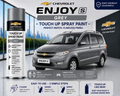 Chevrolet Enjoy S Grey Touch Up Spray Paint – OEM Color Match
