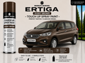 Maruti Suzuki Ertiga Dusky Brown Touch Up Spray Paint – OEM Color Match | LIHA Aerosols 500ml