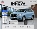 Toyota Innova Light Blue Metallic Touch Up Spray Paint | OEM Automotive Aerosol Paint for Scratch Repair