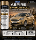 Ford Aspire Sparkling Gold Touch Up Spray Paint – OEM Color Match | LIHA Aerosols 500ml