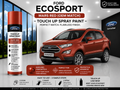Ford EcoSport Mars Red Touch Up Spray Paint – OEM Color Match | LIHA Aerosols 500ml