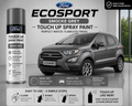 Ford EcoSport Smoke Grey Touch Up Spray Paint – OEM Color Match | LIHA Aerosols 500ml
