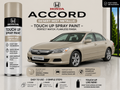 Honda Accord Desert Mist Metallic Touch Up Spray Paint – OEM Color Match | LIHA Aerosols 500ml