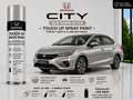 Honda City New Warm Silver Touch Up Spray Paint – OEM Color Match | LIHA Aerosols 500ml