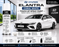 Hyundai Elantra Coral White Touch Up Spray Paint – OEM Color Match
