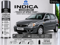 Tata Indica Cavern Grey Touch Up Spray Paint – OEM Color Match | LIHA Aerosols 500ml