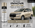 Toyota Innova Light Gold Touch Up Spray Paint – OEM Color Match | LIHA Aerosols 500ml