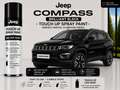Jeep Compass Brilliant Black Touch Up Spray Paint – OEM Color Match | LIHA Aerosols 500ml