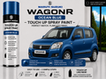 Maruti Suzuki Wagon R Ocean Blue Touch Up Spray Paint – OEM Color Match | LIHA Aerosols 500ml