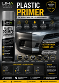 Automotive Plastic Primer Spray – Adhesion Promoter | LIHA Aerosols 500ml