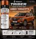 Renault Triber Amber Terracotta Touch Up Spray Paint – OEM Color Match | LIHA Aerosols 500ml