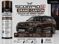 Mahindra Scorpio-N Grand Canyon Touch Up Spray Paint – OEM Color Match | LIHA Aerosols 500ml